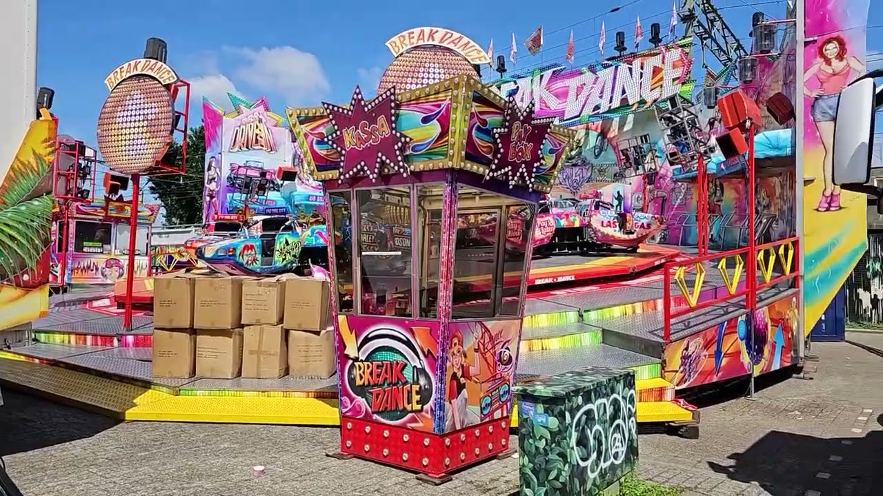 KERMIS TILBURG 2025 MEGA REPORTAGE LAATSTE OPBOUW DAG