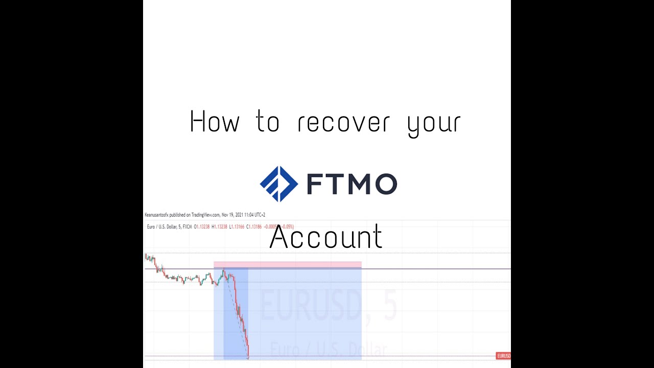 How to recover an Ftmo in drawdown