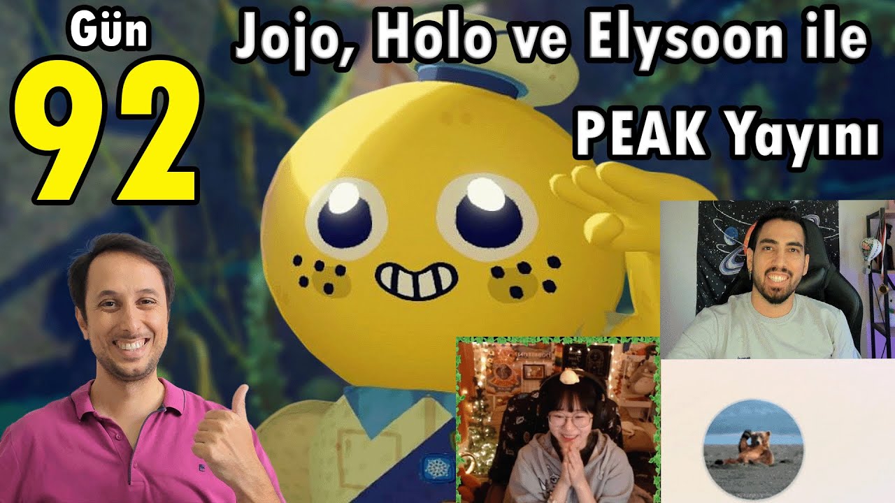 Jojo, Holo ve Elysoon ile 4 Kameralı Peak Yayını - Mr.C - Gün 92 - Yayın Yapmayı Öğreniyorum