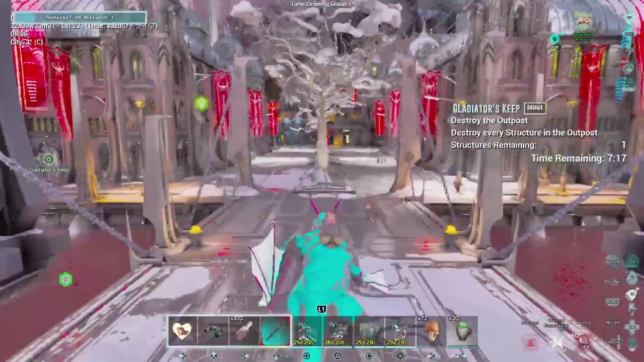 『#ARK #ASA』ネオファイトやりまーす&外周ミッションもやるかもー