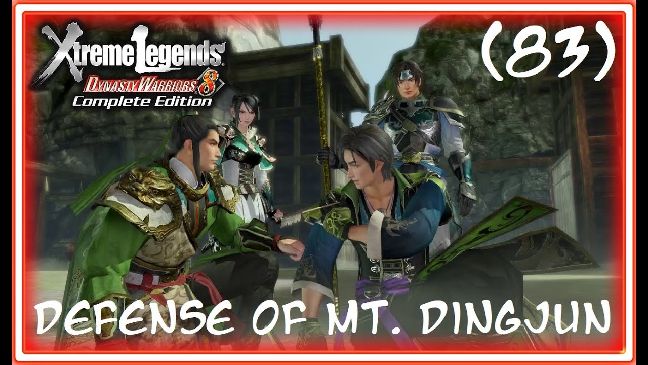 DYNASTY WARRIORS 8 (83) - Defense of Mt. Dingjun