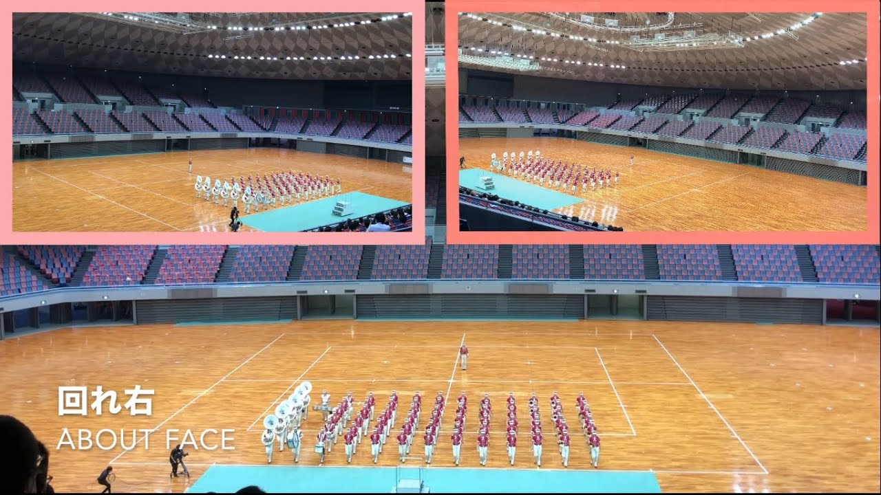 大阪【早稲田摂陵高等学校】マーチング