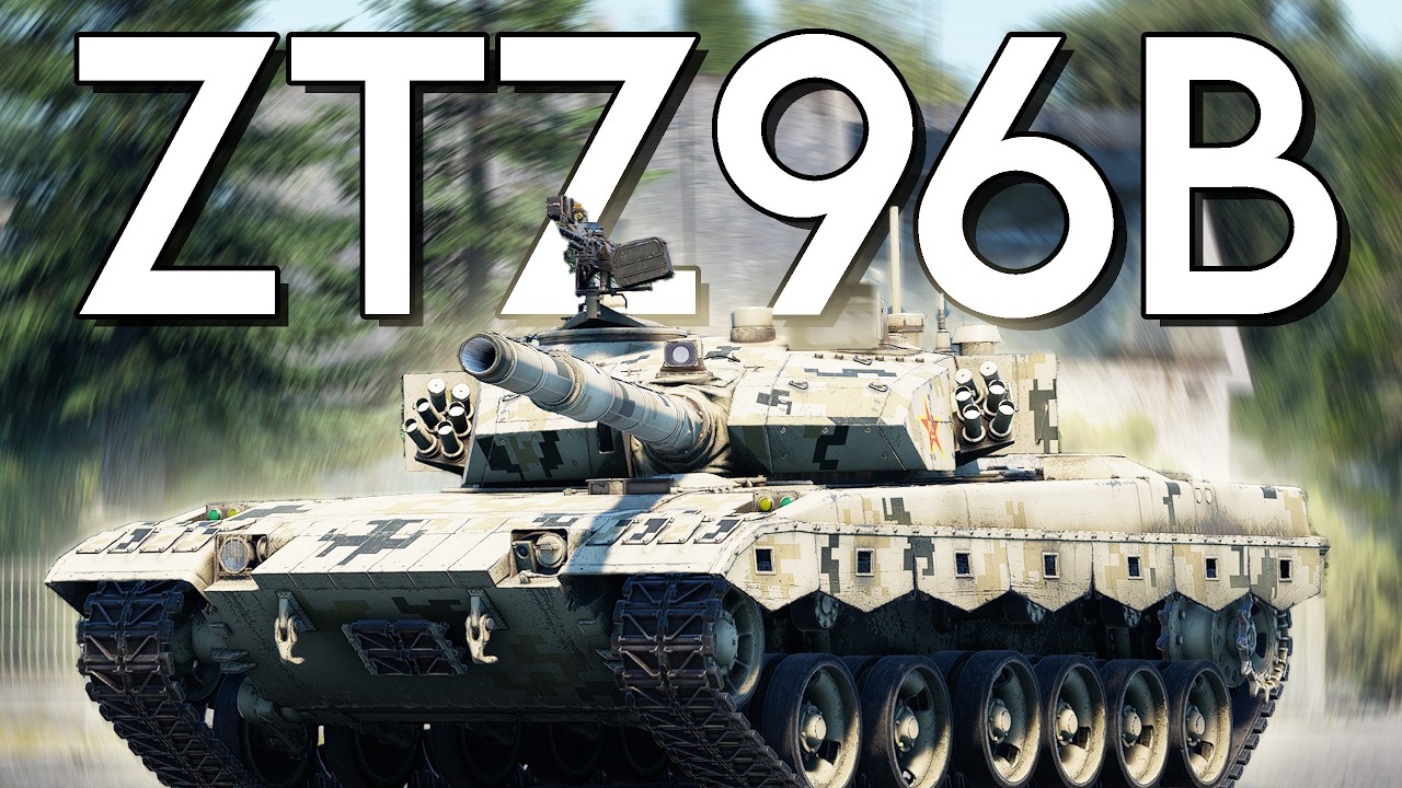 China's Ultimate FLANKING Tank! || ZTZ96B (War Thunder)