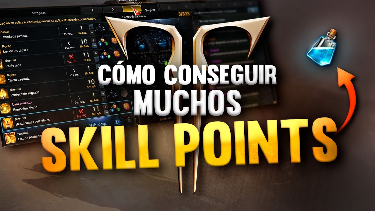 SKILL POINTS: cómo conseguir MUCHOS! Son MUY IMPORTANTES | LOST ARK