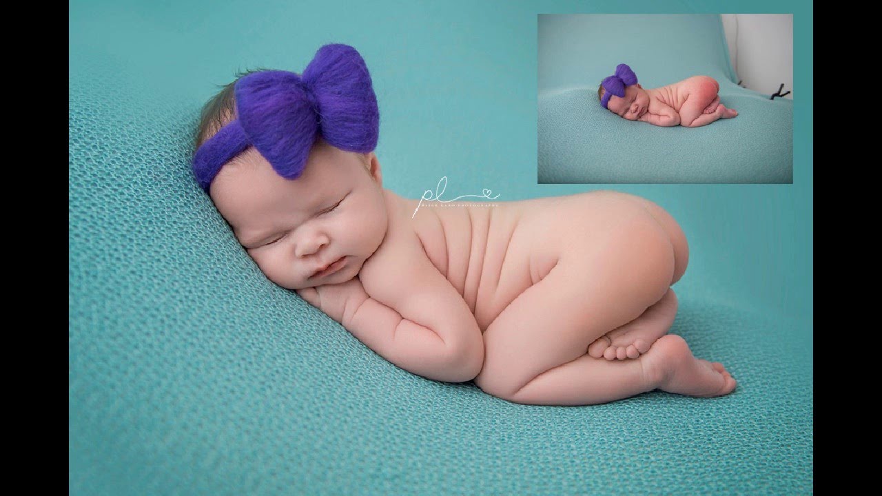 Newborn Edit - Toushie up pose & Background Fade