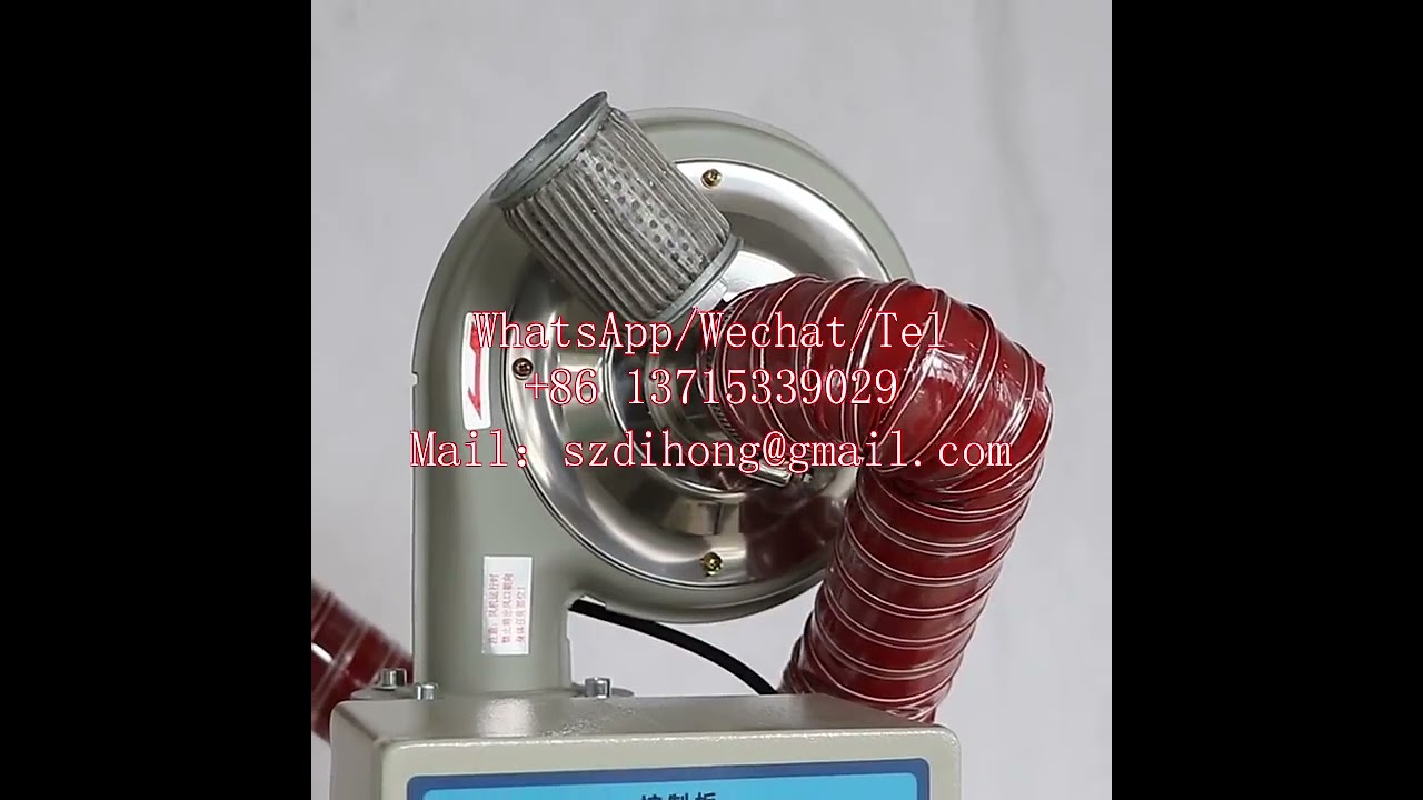Specialized energy-saving plastic particle drying and dehumidification integrated hopper dryer for i