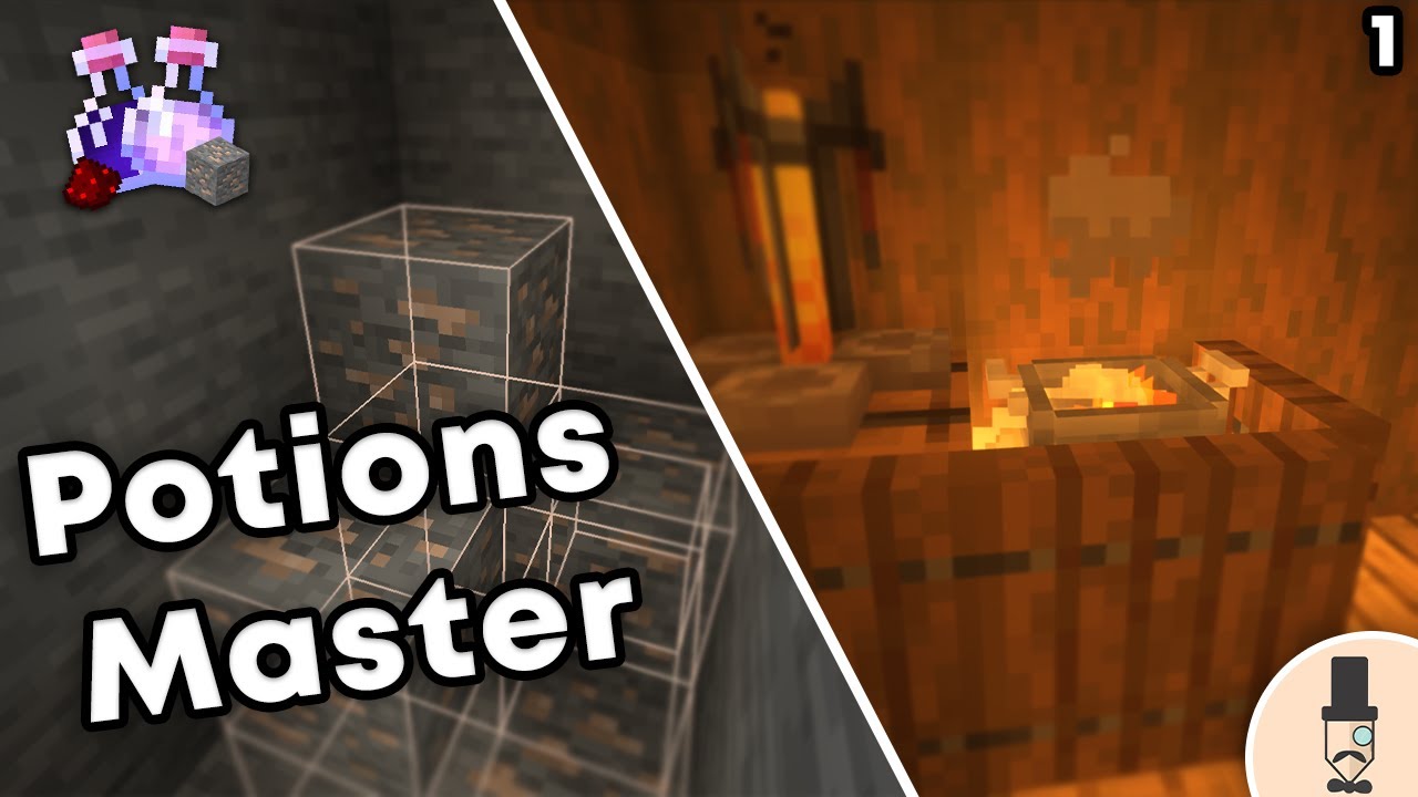 Potions To Improve Mining! | Potions Master Mod Full Showcase [1.14.4 - 1.18.1]