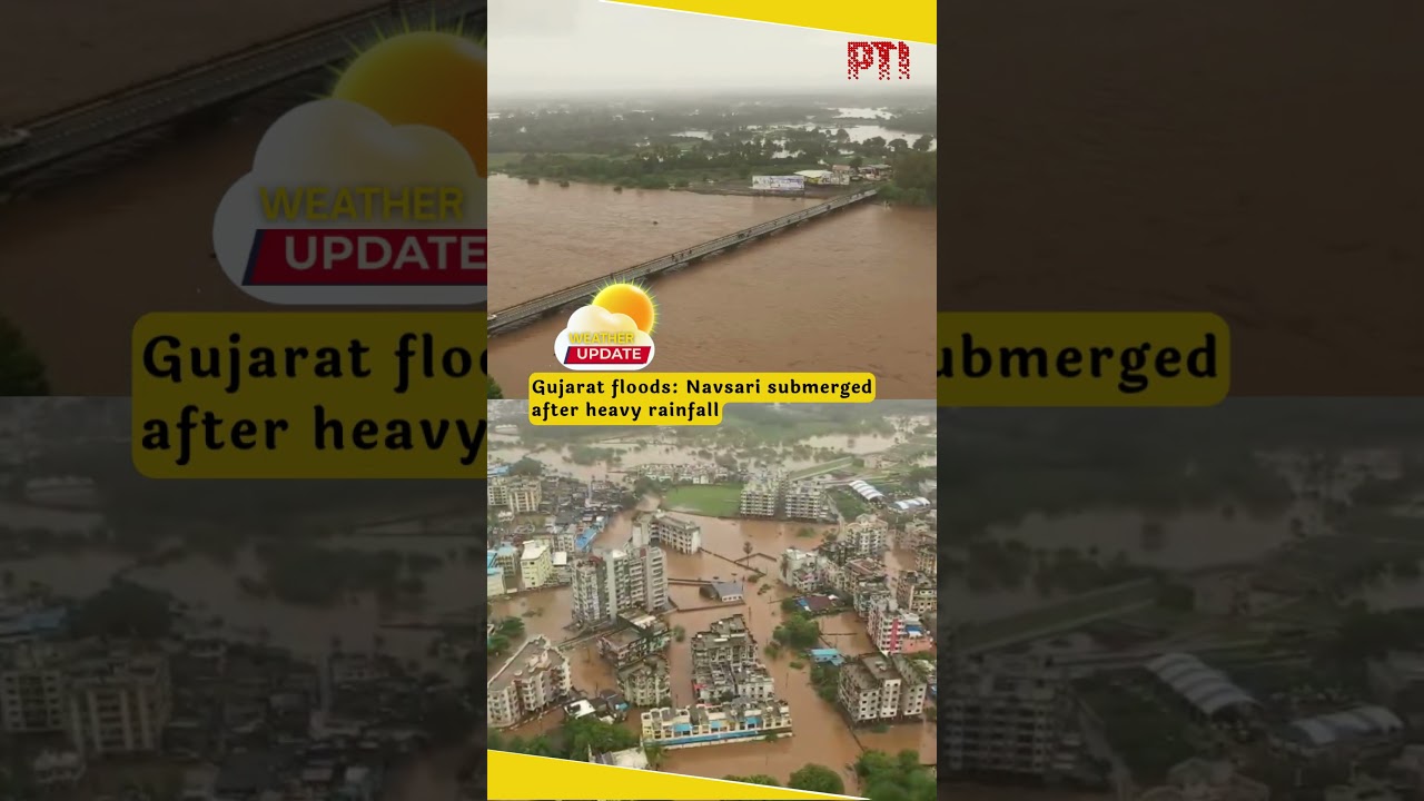 Gujarat floods: Navsari submerged after heavy rainfall
