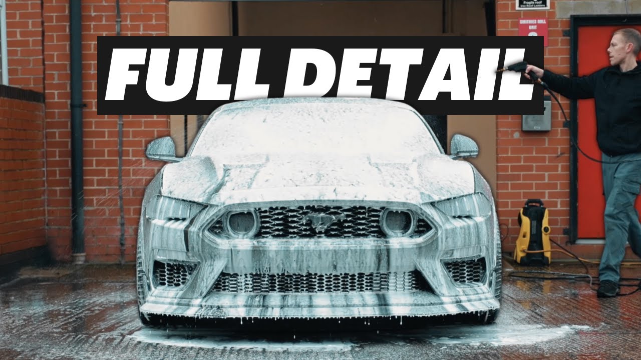 Detailing a £100,000 Ford Mustang Mach 1