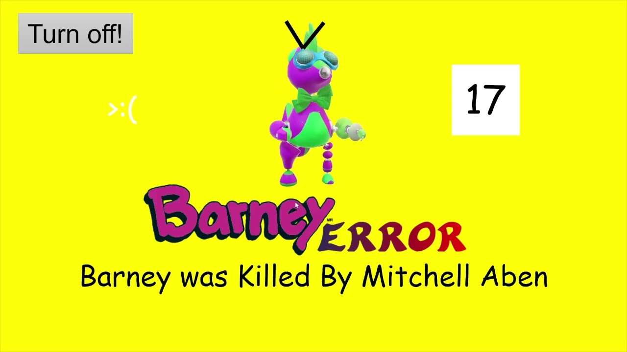 Barney Error (2019 Edition) Revisit – Barney Robot Returns! | Full Version Showcase