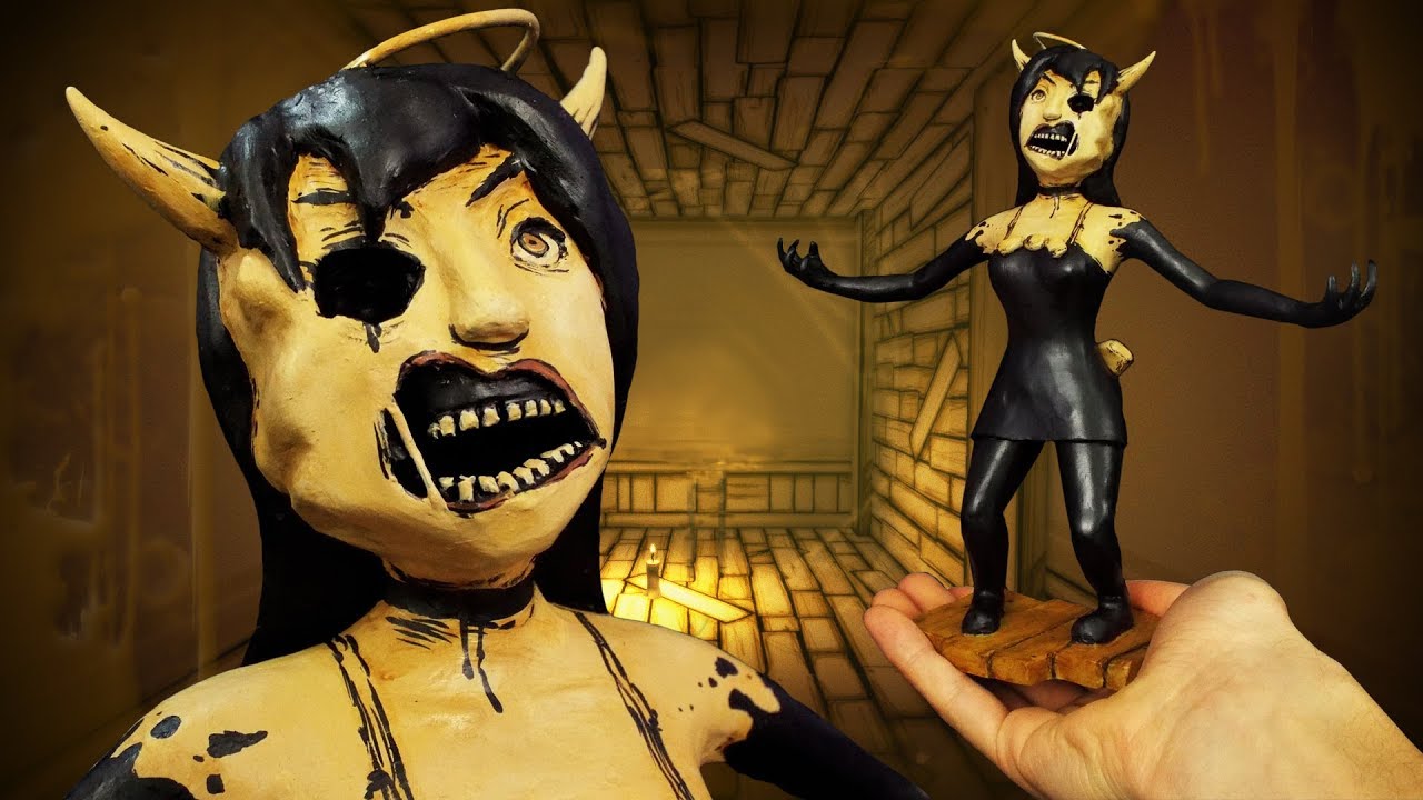 Создание Элис Анджел от Bendy и чернила машины Глава 3