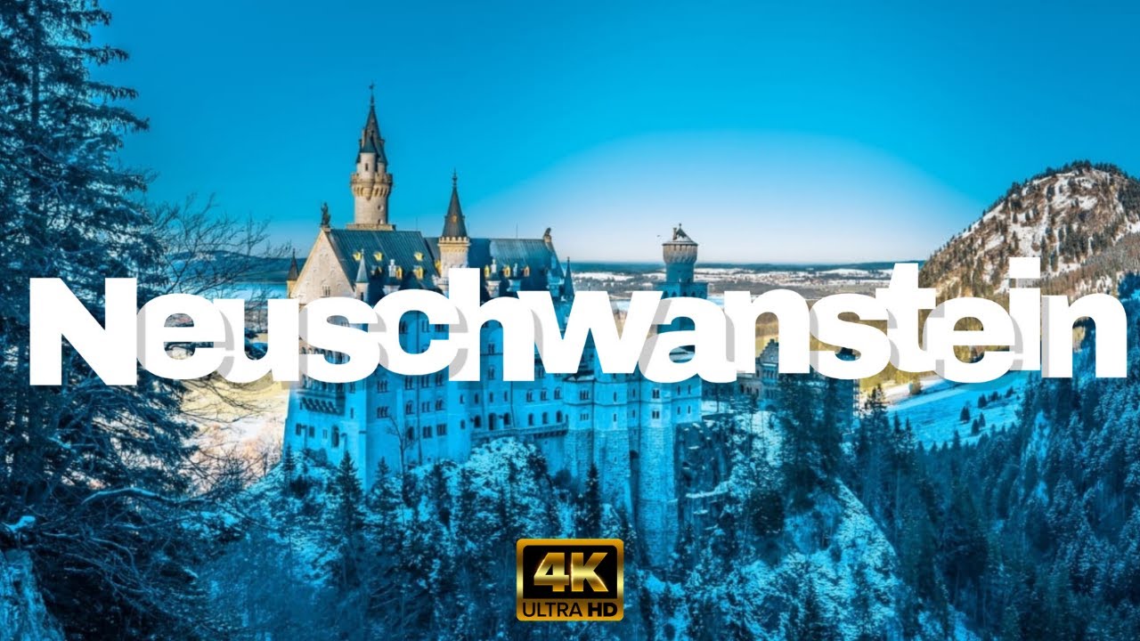 Нойшванштайн Cinewhoop - 4k Дрон в замке Нойшванштайн