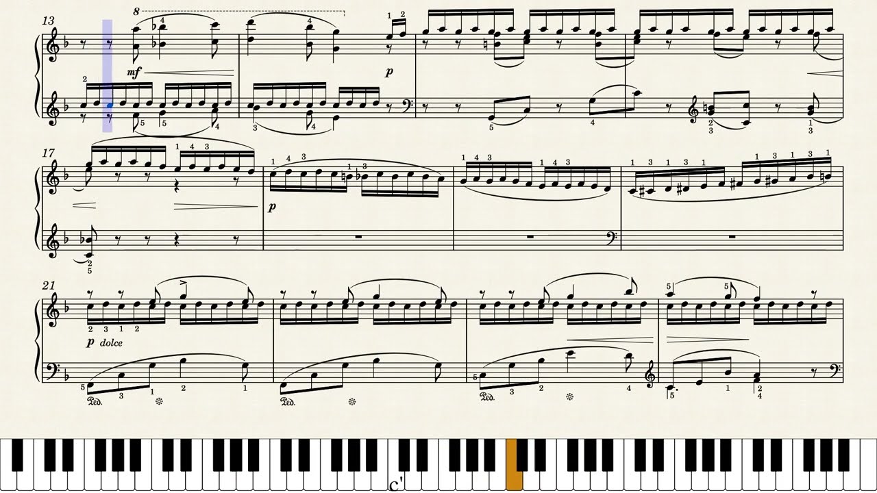 헬러 Op.45 No.19 | Stephen Heller - Op.45 No.19