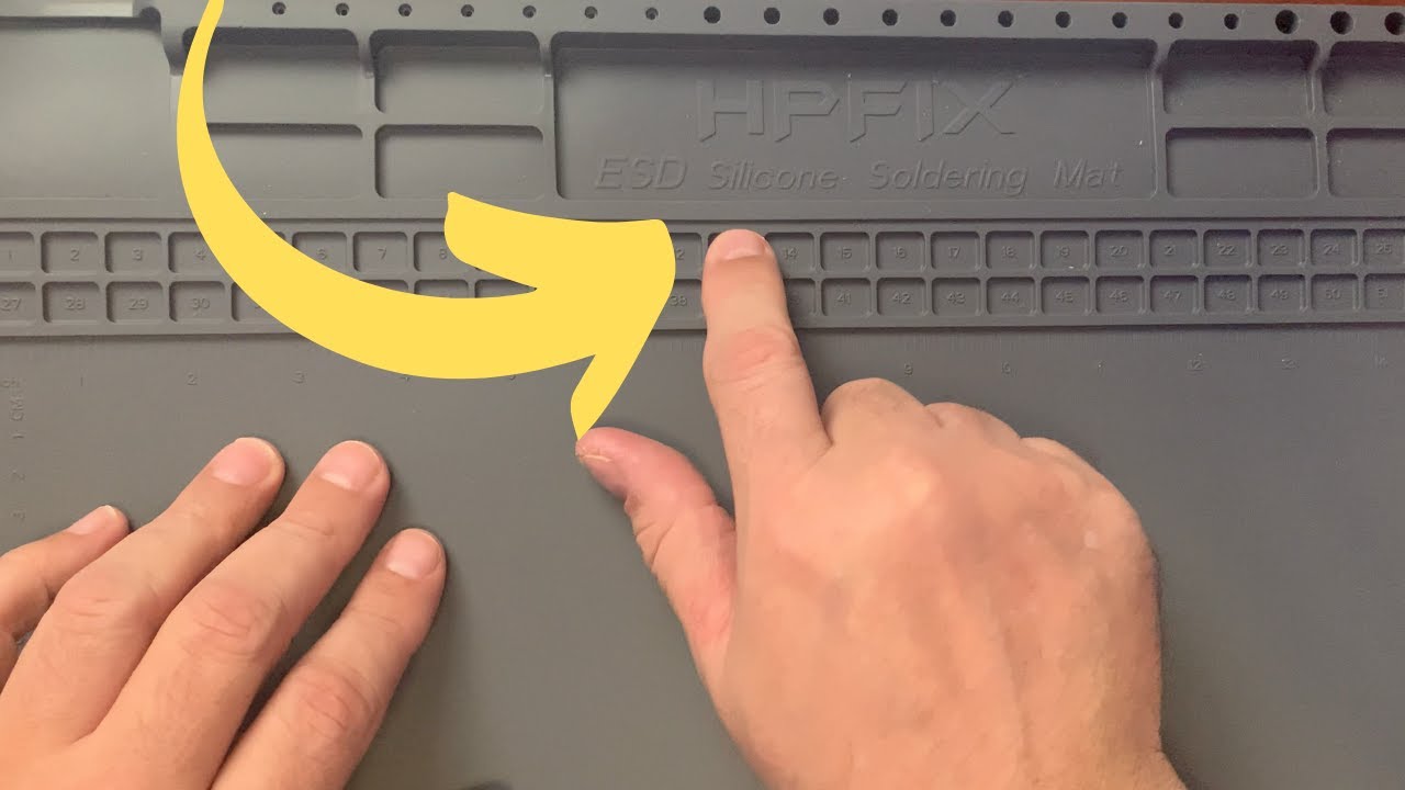 Heat Resistant Anti Static Mat review for electronics and soldering