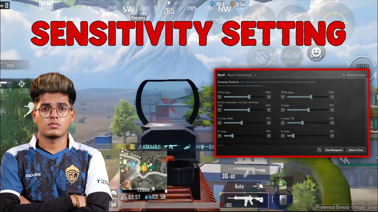 🔥Bgmi sensitivity settings 2026 🥵 | Bgmi best sensitivity settings 😱| Zero recoil sensitivity bgmi.