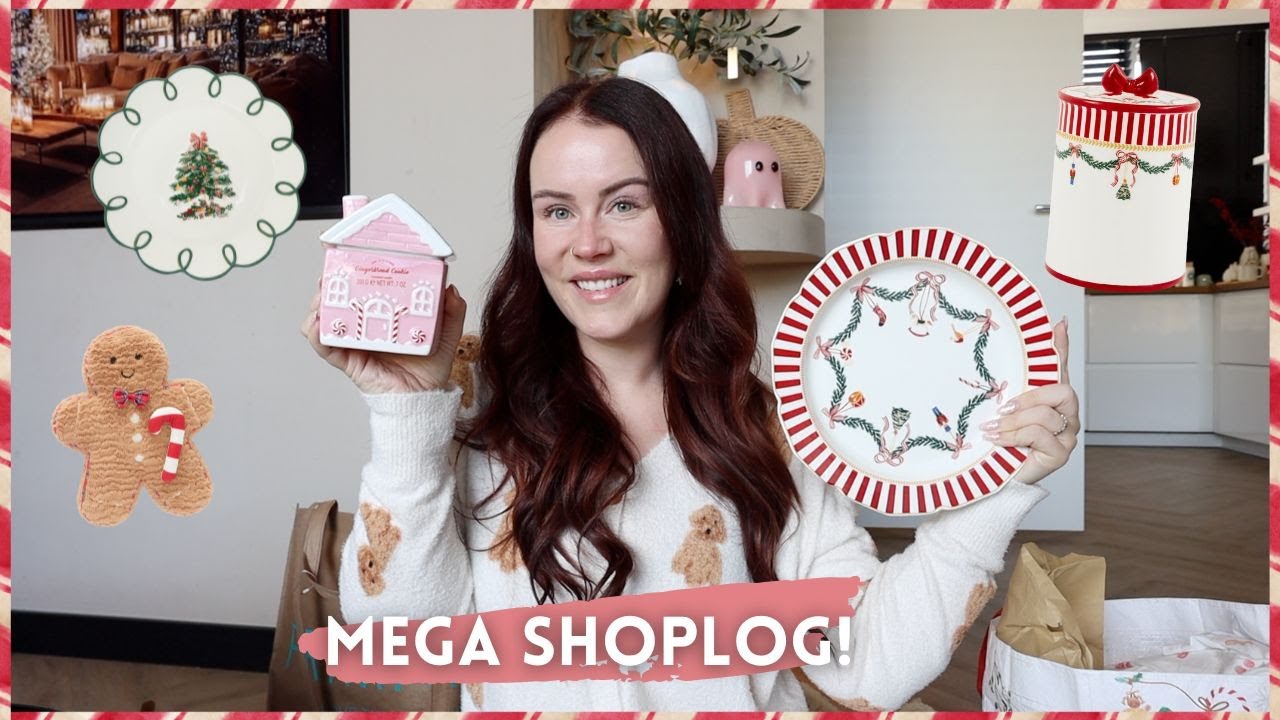PRIMARK, ACTION & TK MAXX (KERST) SHOPLOG 🎄 | REBECCA DENISE