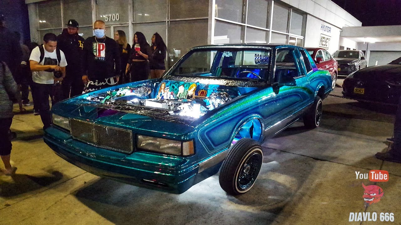 higclass c.c. Lowrider cruise van Nuys blvd.