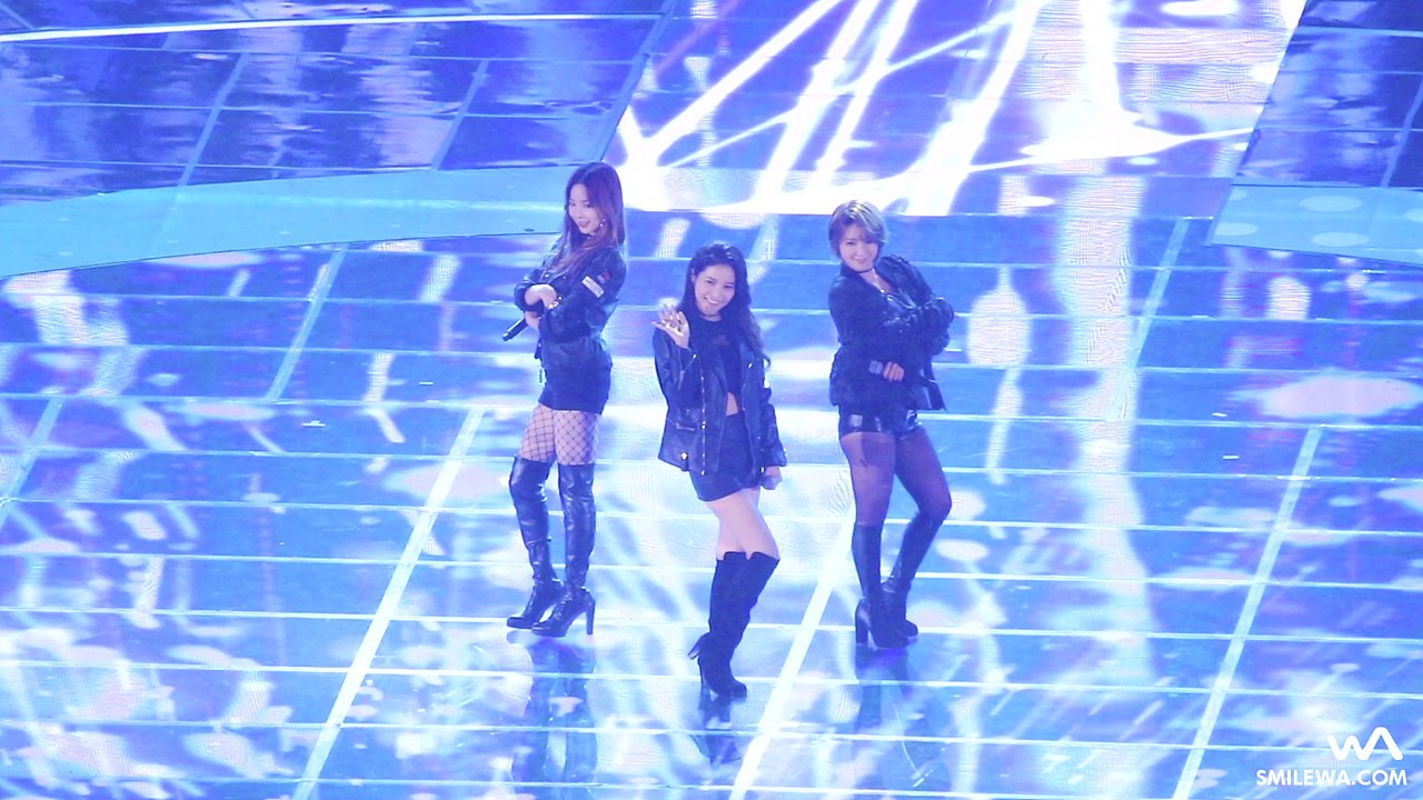 151230 EXID 솔지 x AOA 초아 x 마마무 솔라 - 내게 남은 사랑을 드릴게요 @KBS 가요대축제 직캠/Fancam by -wA-