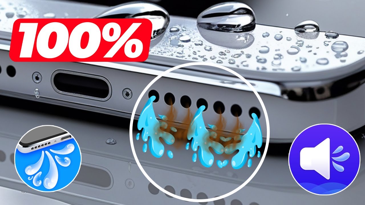 Water Out Of Speaker Sound