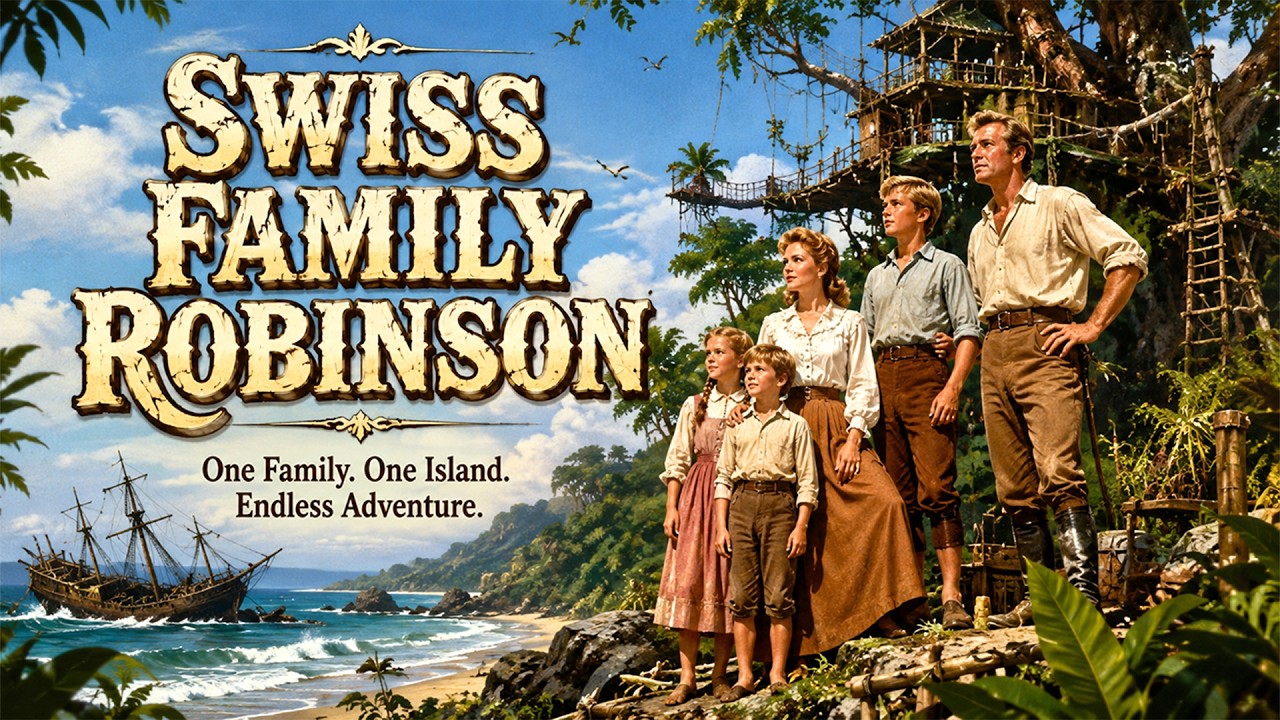 Swiss Family Robinson &mdash; One Family. One Island. Endless Adventure | The Timeless Classics #1080p