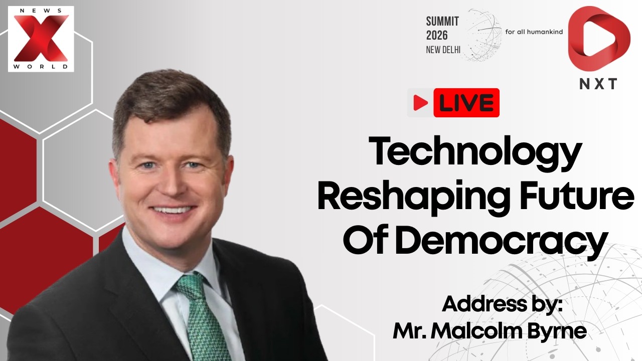 Mr. Malcolm Byrne LIVE :AI Governance Debate Sparks Global Attention In Democracy Discussion At NXT