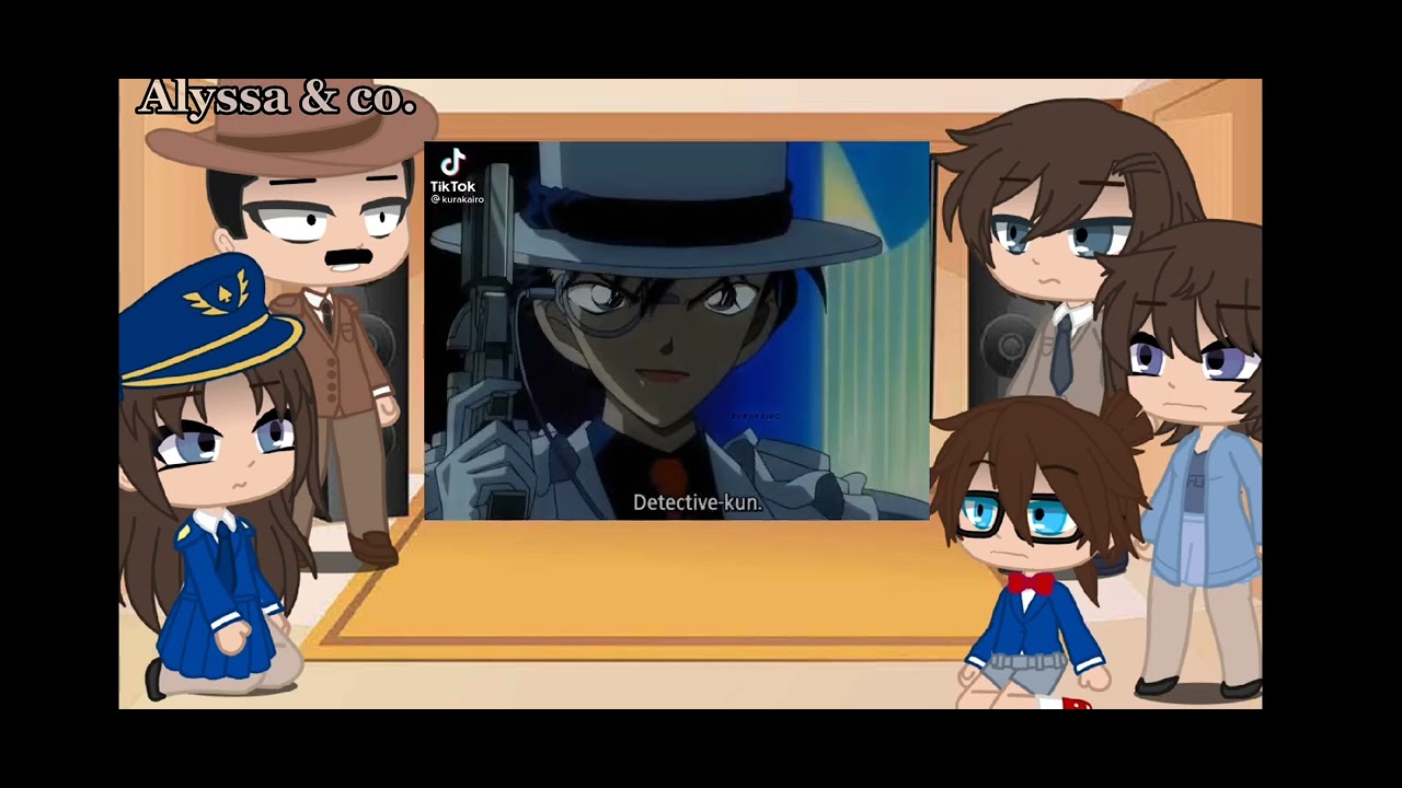 Police react to Conan [1/1] || Detective Conan ||