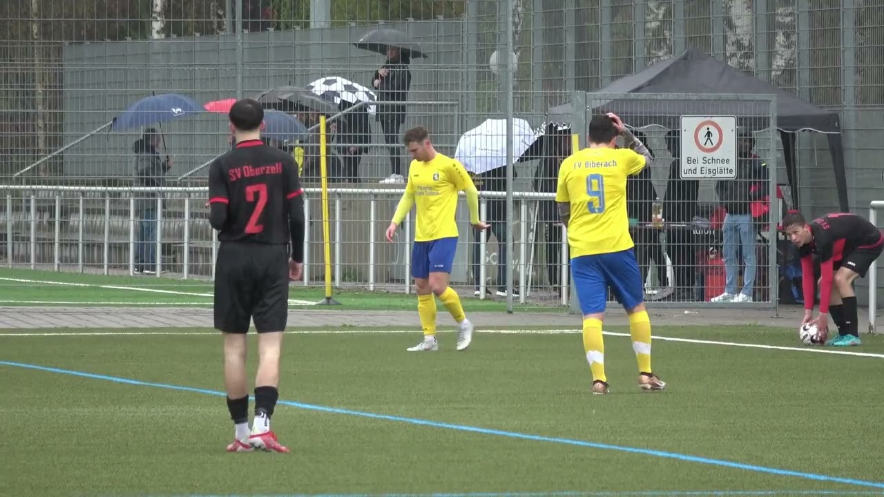 FV Biberach A gegen SV Oberzell A 2zu0 am 16 4 2023