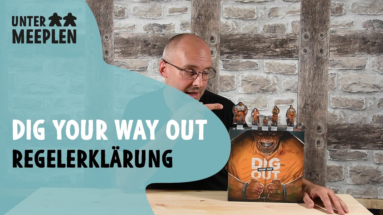 Dig your way out - Brettspiel - ausführliche Regelerklärung
