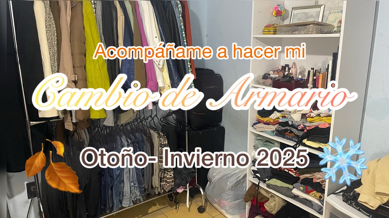 Cambio de armario Otoño- Invierno 2025 🍂❄️