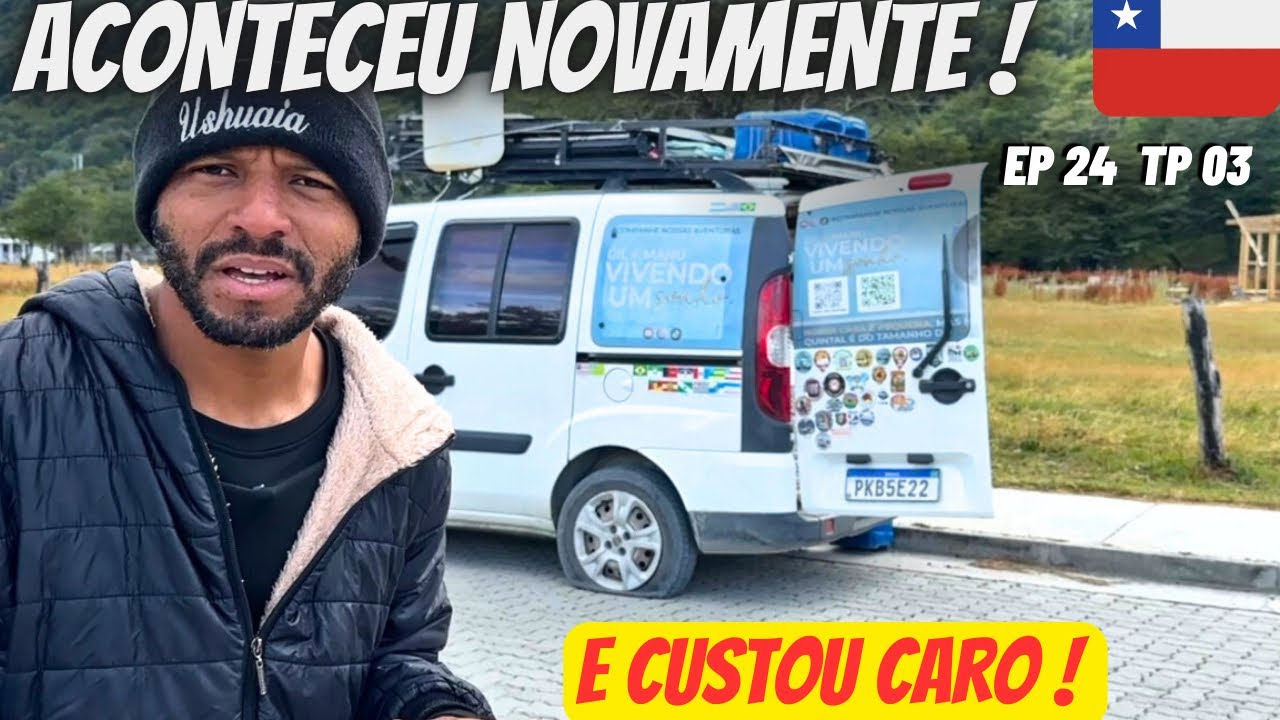 PELA SEGUNDA VEZ ISSO ACONTECEU COM O MOTORHOME NA CARRETERA AUSTRAL 
