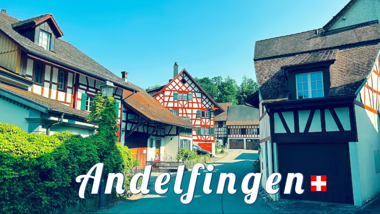 Andelfingen, Switzerland 4K - A hidden gem just next to Zurich
