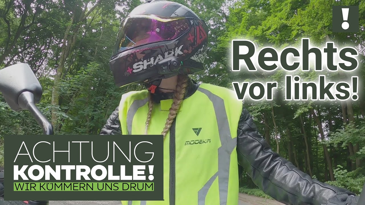 Rechts vor links ÜBERSEHEN! Fahrschülerin muss jetzt rennen! | Achtung Kontrolle