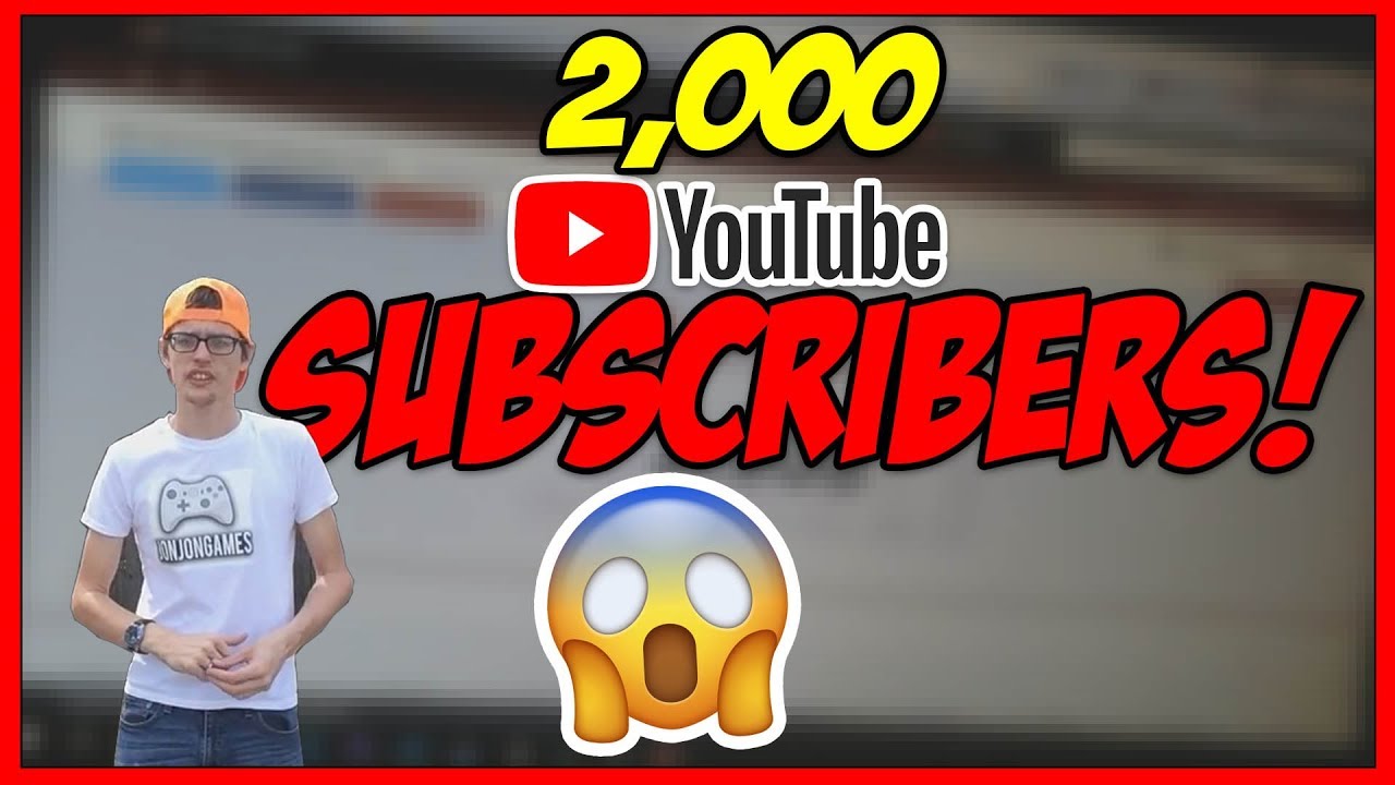 2,000 Subscribers Milestone