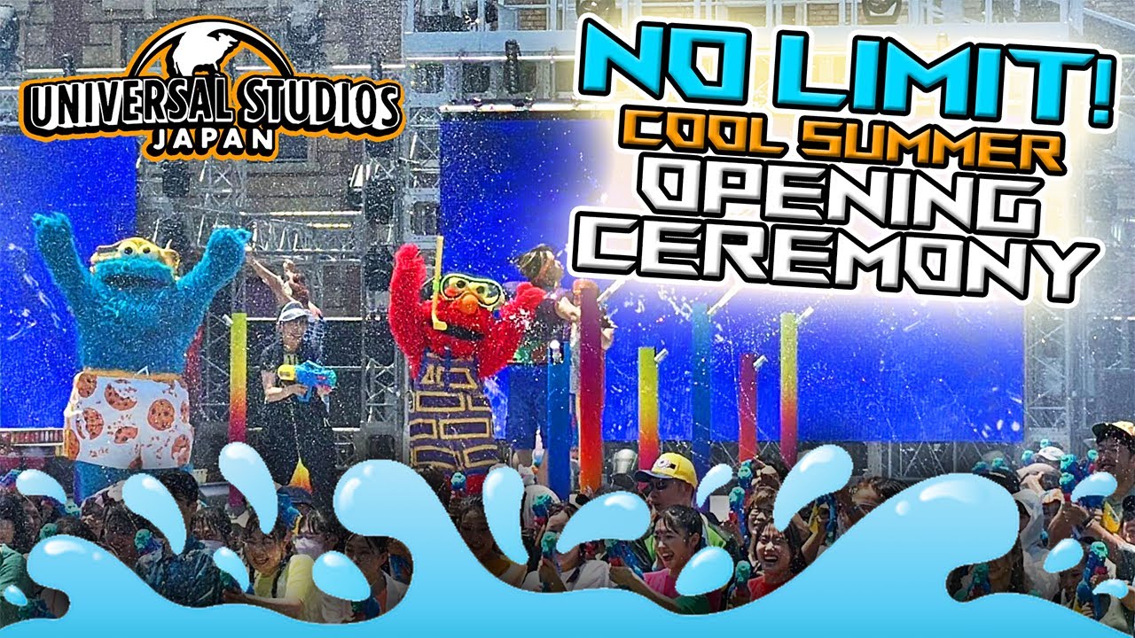 No Limit! Cool Summer Opening Ceremony at Universal Studios Japan - 夏 product オープニングセレモニー＠グラマシーパーク