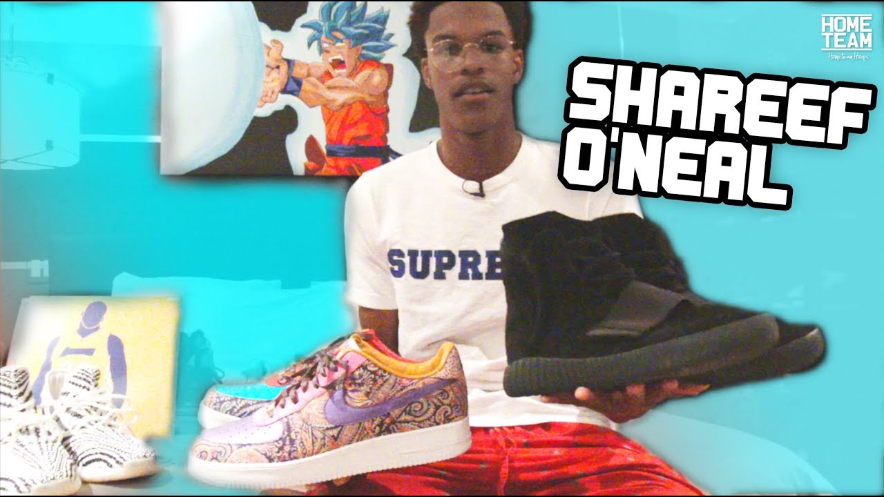 Shareef O'Neal's Insane SHOE COLLECTION!