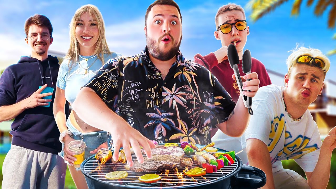 Ich grille f&uuml;r alle meine Freunde in LA 🇺🇸