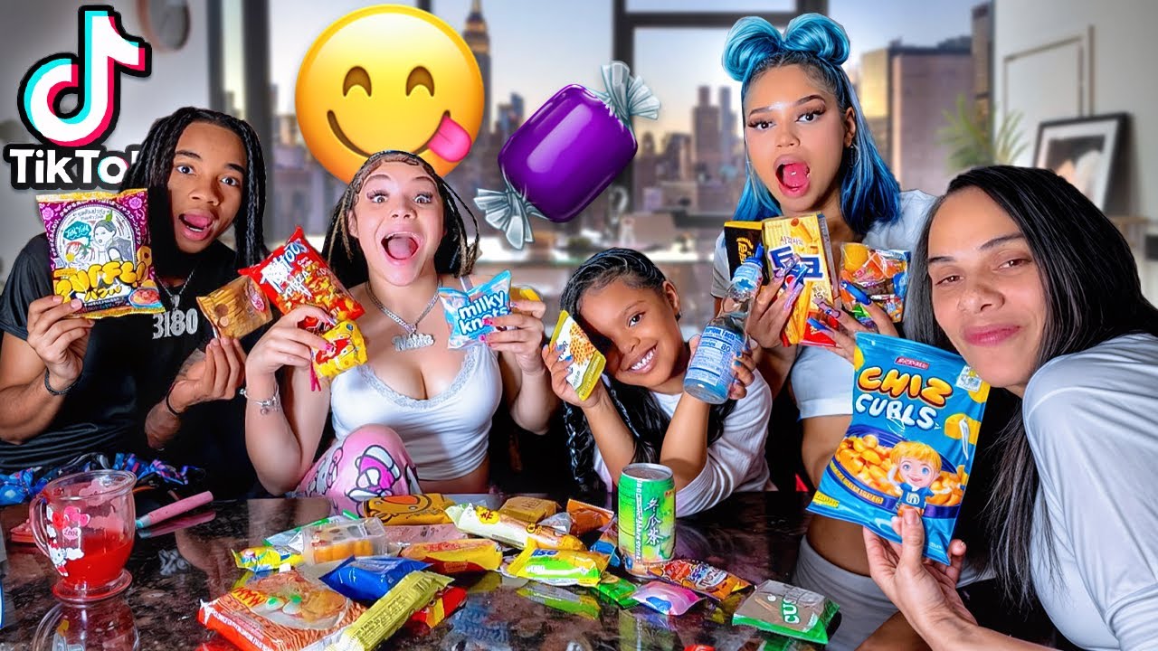 Trying FAMOUS Asian Tik Tok Shop Snacks *MUST TRY*