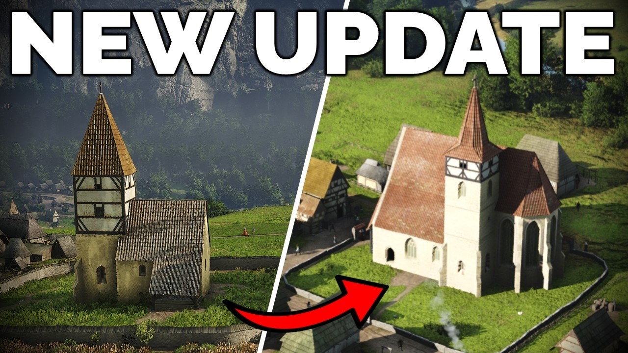 Для Manor Lords вышло новое обновление! (Улучшения поиска пути)