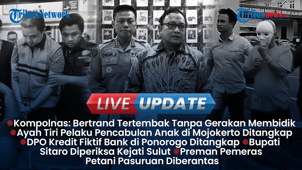 Ayah Tiri Pelaku Pencabulan di Mojokerto Ditangkap | UPDATE SIANG | Jumat, 6 Maret 2026