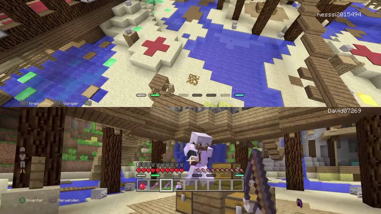 Minecraft minispiele!