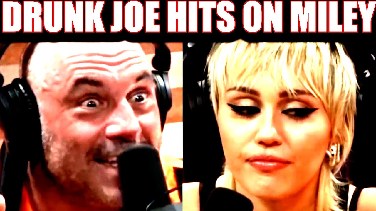 Pijany Joe Rogan podrywa Miley Cyrus