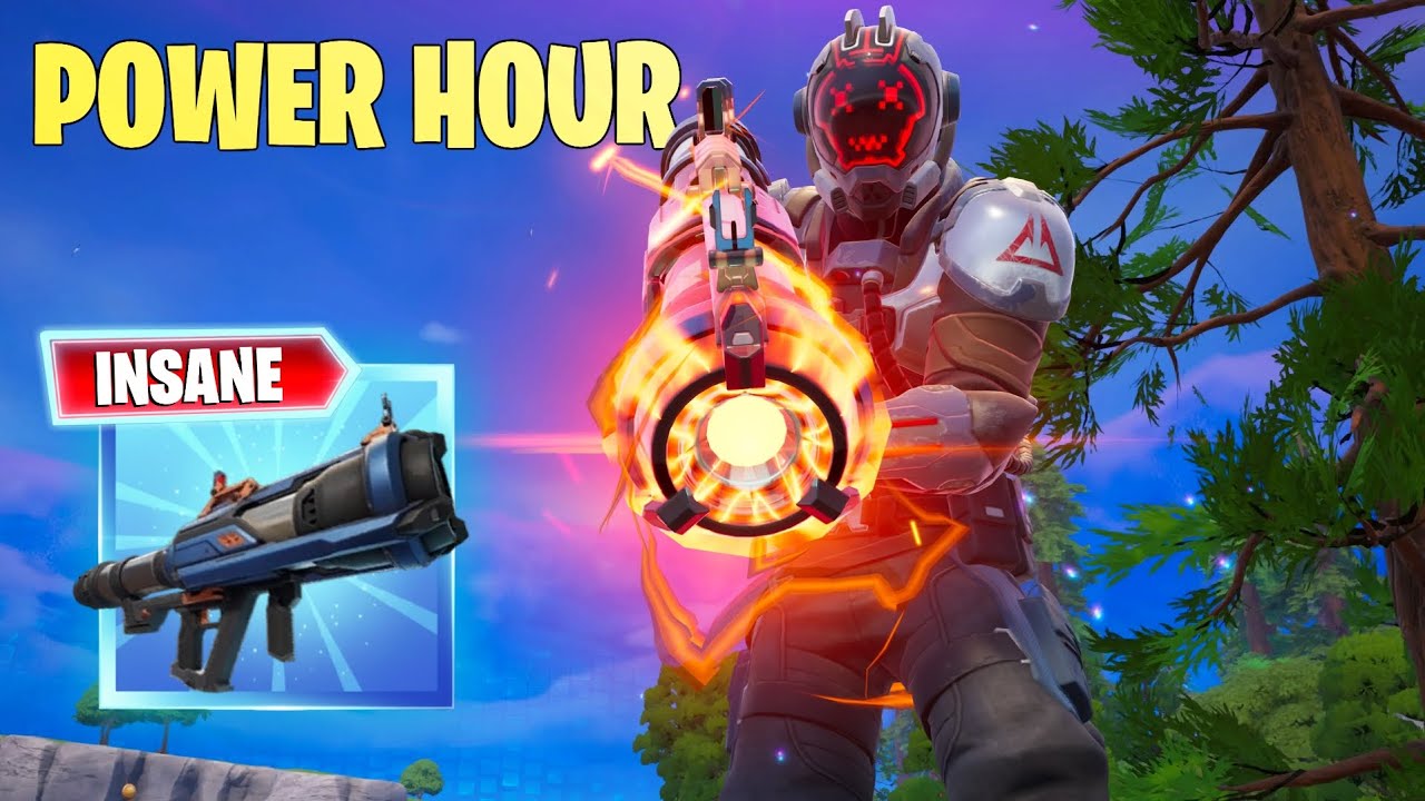 The Fortnite Seven Cluster Cannon Power Hour was INSANE!