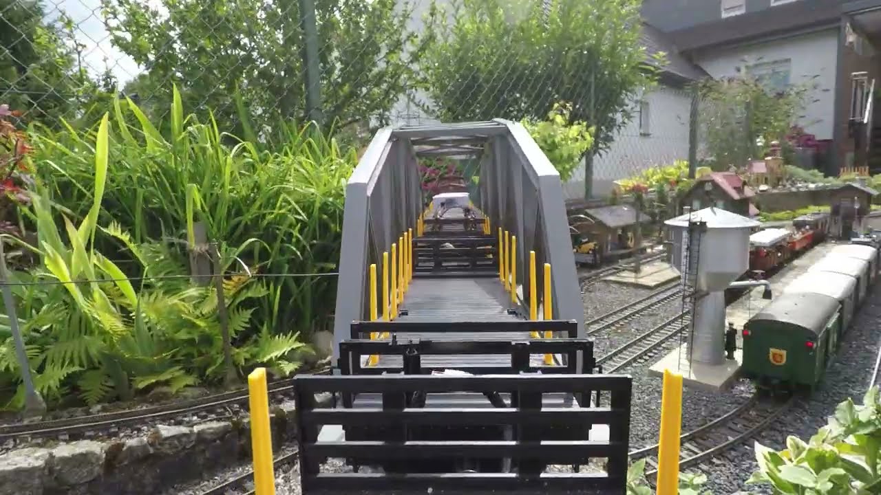 LGB Gartenbahn Kameramitfahrt mit Harzkamel - Sommer 2025