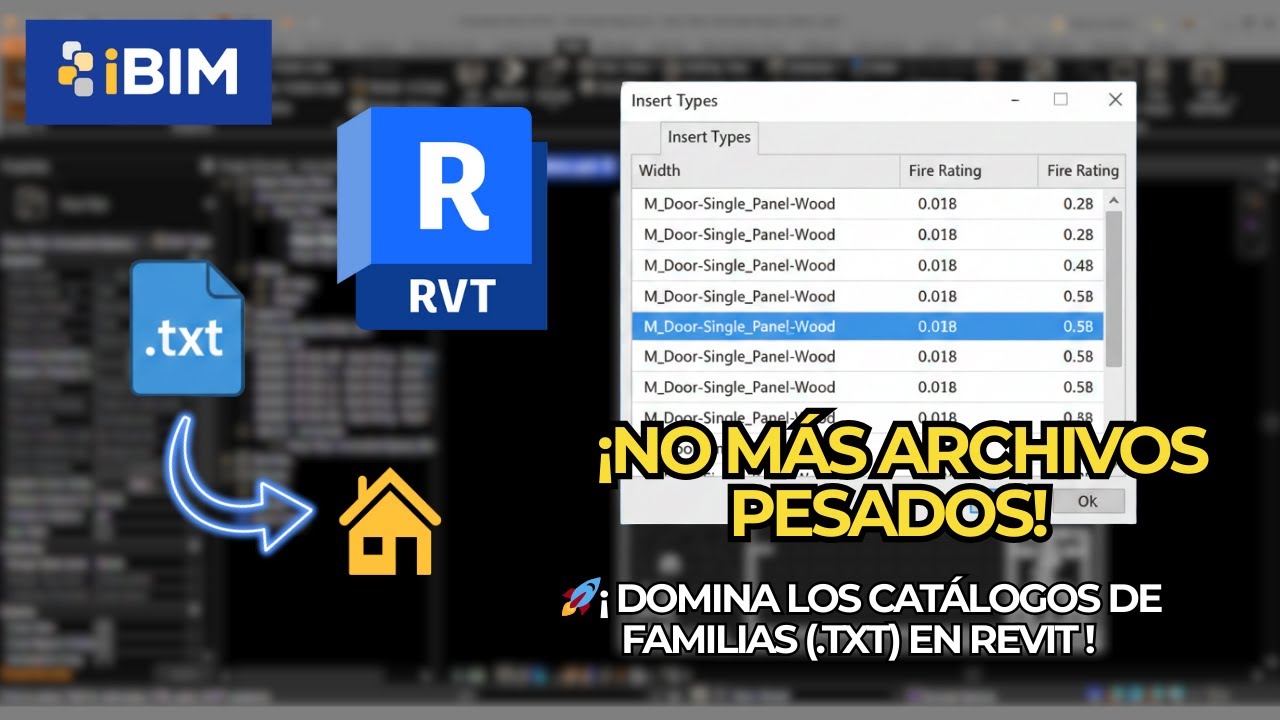 Cómo crear Catálogos de Tipos en Revit: Guía paso a paso para expertos BIM