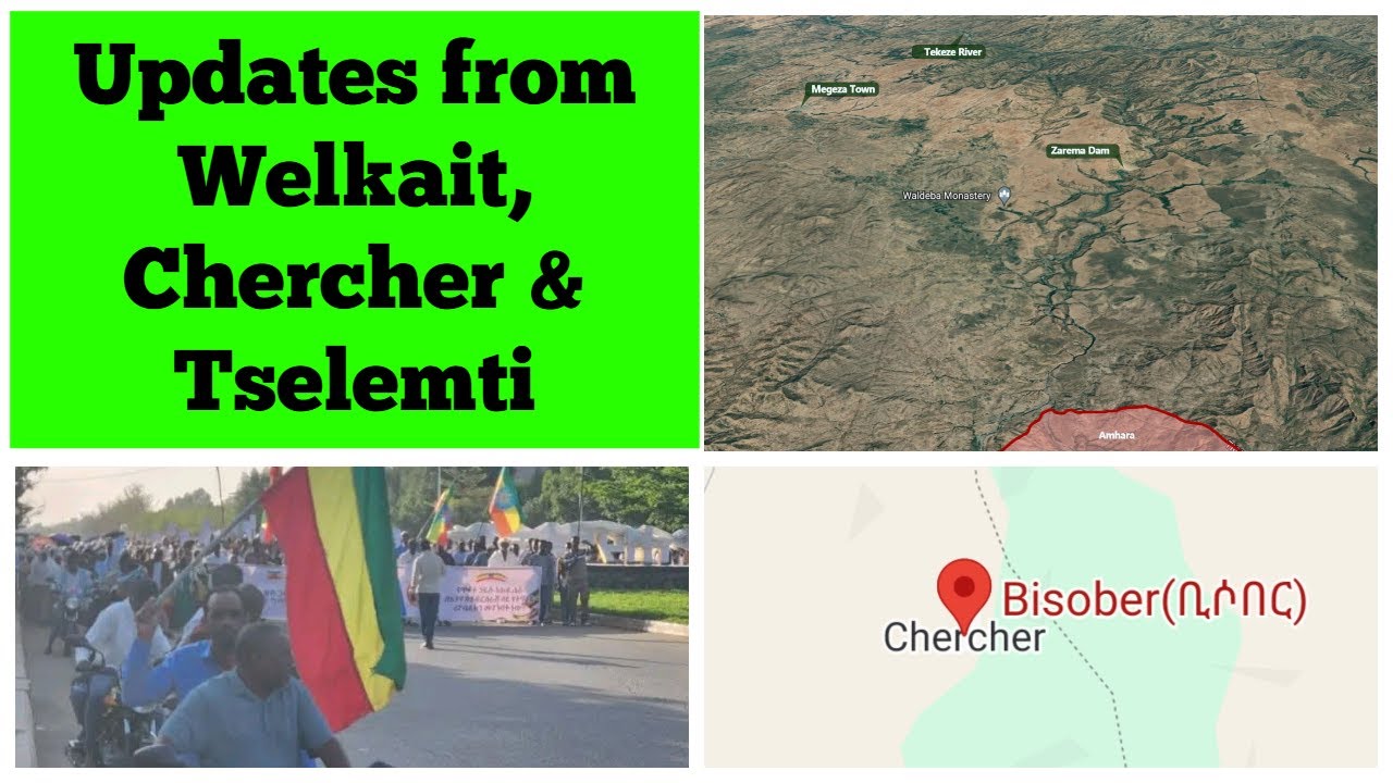 Updates from Welkait, Chercher & Tselemti