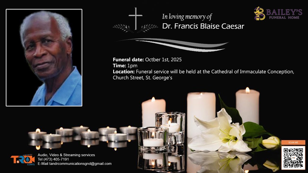 Celebrating the life of: Dr. Francis Blaise Caesar also known as “Frank and Gibbons”