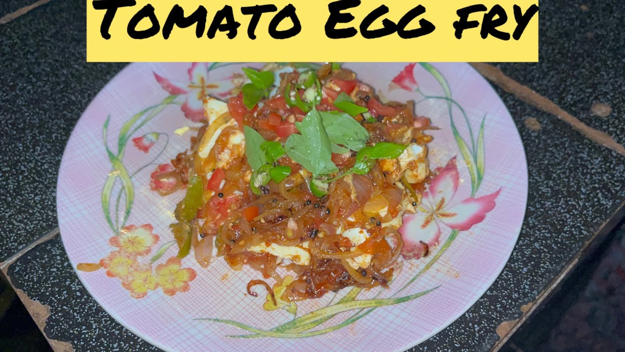 Simple Tomato Egg Fry | 