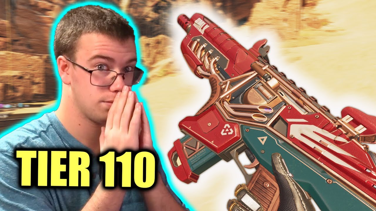 TIER 110 Battle Pass Hemlok Skin!! Apex Legends
