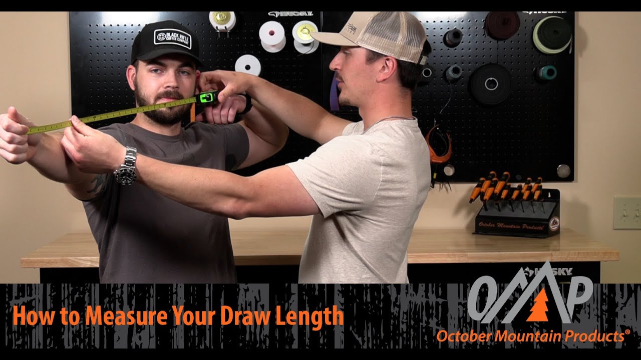 How To Measure Your Draw Length I October Mountain Products