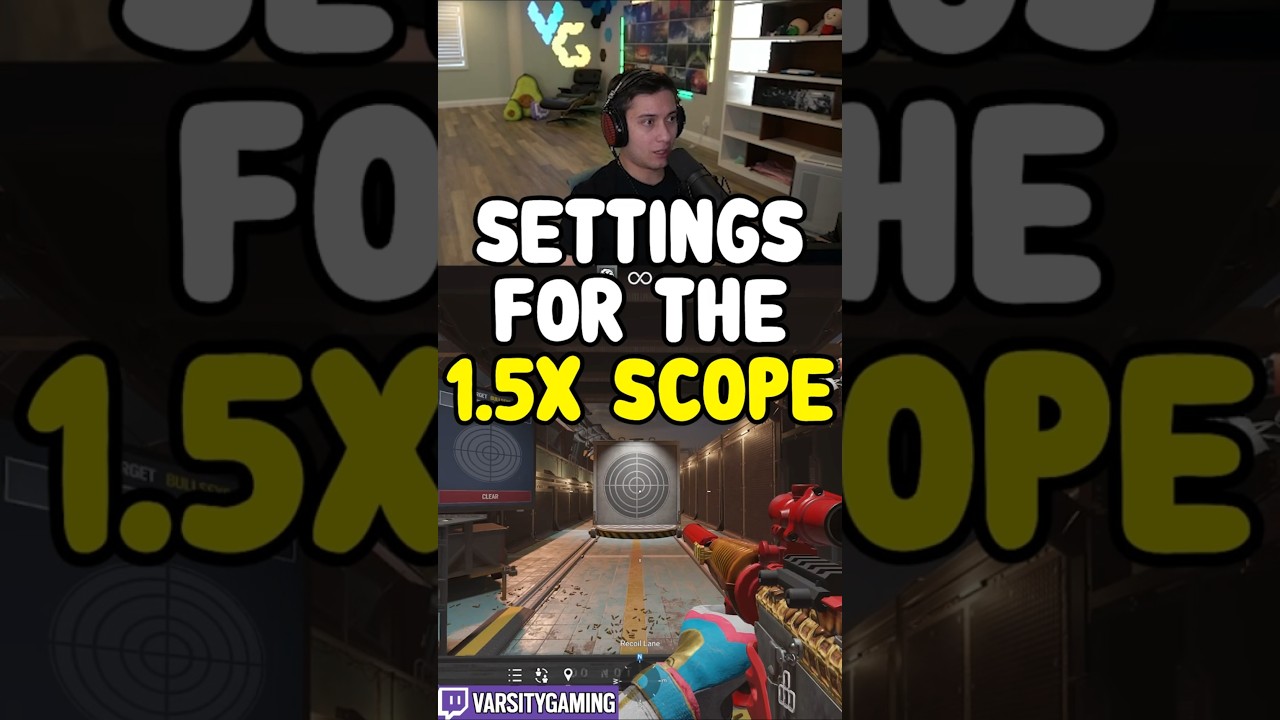 HOW TO GET THE OLD 1.5X SCOPE BACK (SIEGE SCHOOL) #shorts